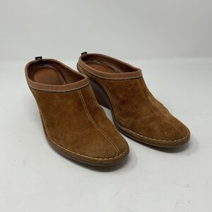 Cole Haan Brown Suede Wedge Shoes